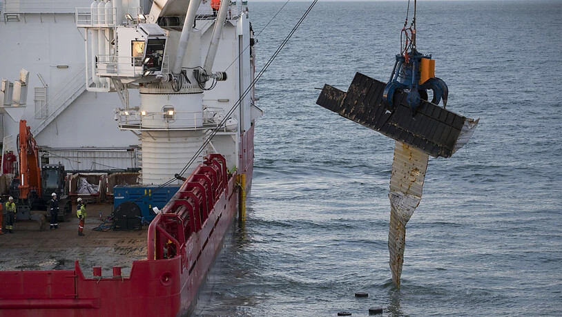 Anfang Januar verlor das Containerschiff "MSC Zoe" in der Nordsee hunderte von Containern. Geschätzt rund 24 Millionen Plastikteilchen sind inzwischen allein im Gebiet der Groninger Wattküste angeschwemmt worden. (Archivbild)