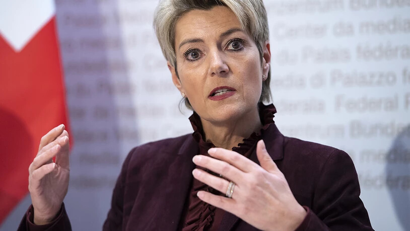 "Grossbritannien wird über Nacht abgehängt": die Schweizer Justizministerin Karin Keller-Sutter. (Archivbild)