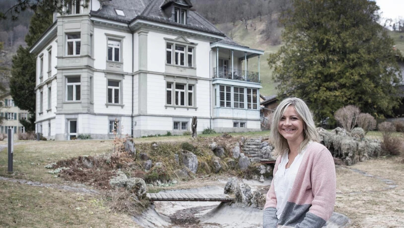 Marion Weber ist zuversichtlich, dass sich ab August die Kinder aus dem Sernftal in der Villa Engi austoben werden.