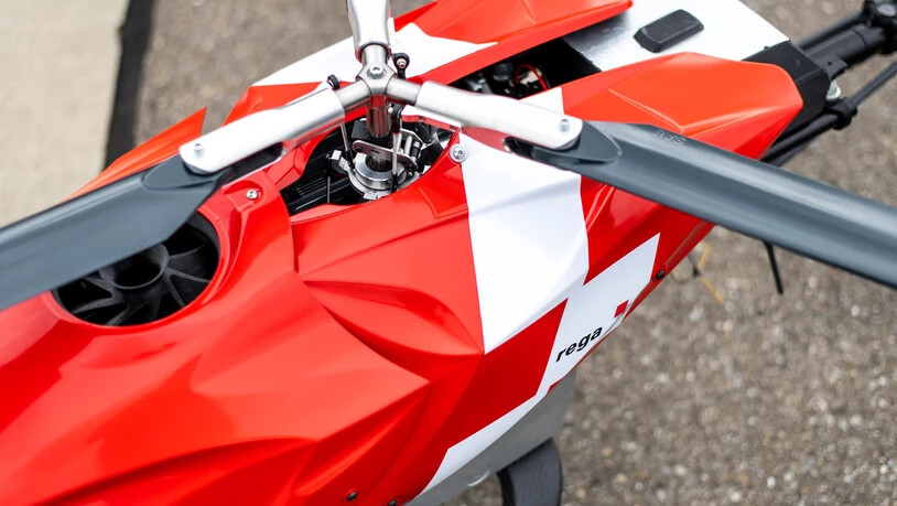 Mit dieser Drohne sucht die Rega künftig nach Vermissten.