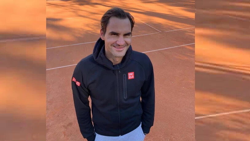 Roger Federer hat seine Trainingseinheit in Chur auf Facebook mit der ganzen Welt geteilt.
