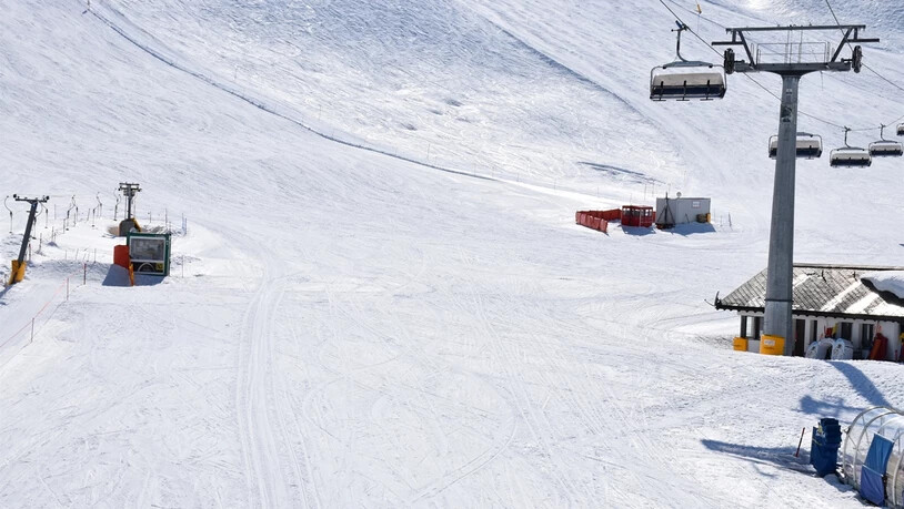 Hier, auf einer Piste im Skigebiet Samnaun/Ischgl, kam es zum Unfall.