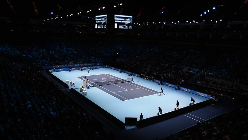 Die ATP Finals (auf dem Bild noch in London) werden ab 2021 in Turin ausgetragen
