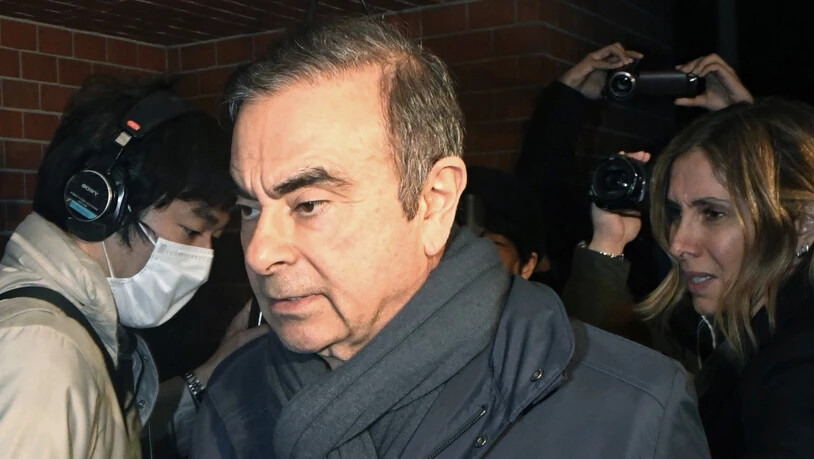 Ein japanisches Gericht erlaubt seine Freilassung gegen eine Millionen-Kaution: Ex-Nissan-Manager Carlos Ghosn. (Archivbild)