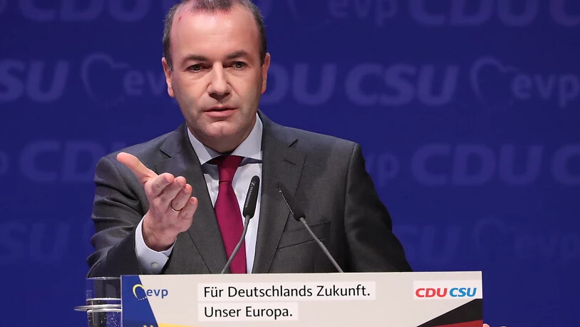 Zum Auftakt des Europawahlkampfs der Unionsparteien rief deren Spitzenkandidat Manfred Weber (CSU) zur Verteidigung der europäischen Werte gegen den Nationalismus auf.