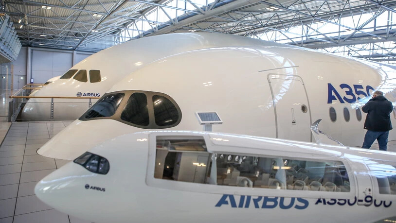 Trotz Gewinneinbruch: Der zivile Flugzeugmarkt sei "robut", heisst es bei Airbus. (Archivbild)