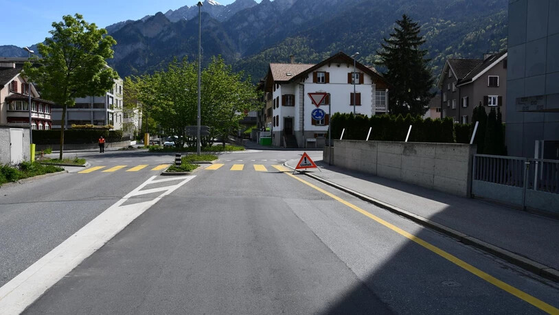 Hier an der Ringstrasse geschah der Unfall.