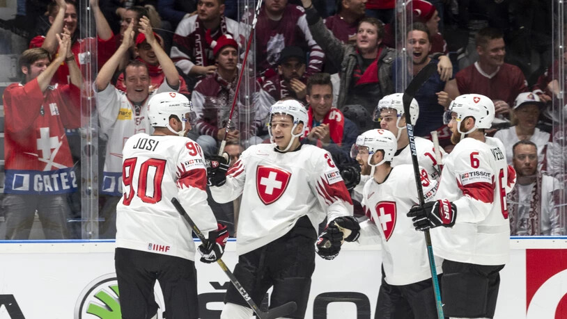 Schweizer Torjubel - an Eishockey-Titelkämpfen keine Seltenheit mehr wie früher
