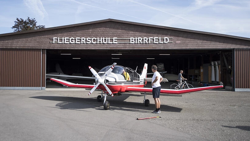 Der Flugplatz Birrfeld, in dessen Nähe das Kleinflugzeug abgestürzt ist. (Archivbild)