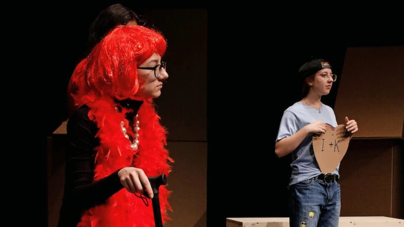 Rina Lampietti spielt die alte Dame in Dürrenmatts «Der Besuch der alten Dame». 