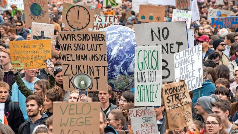 Weltweiter Streikaufruf: Am Freitag soll nicht nur wie bisher in Zürich und anderen Grossstädten für den Klimaschutz demonstriert werden … 