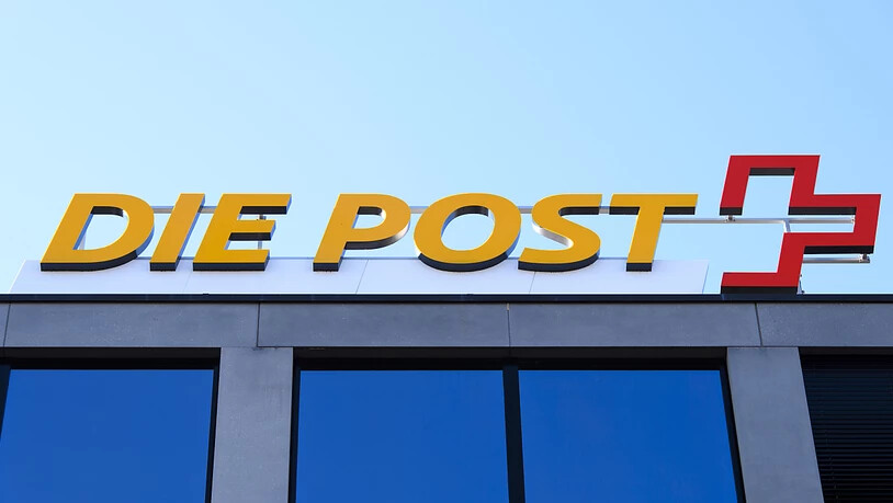Hat ihren Grundversorgungsauftrag 2018 beim Zahlungsverkehr erfüllt: Logo der Post am Hauptsitz in Bern. (Archivbild)
