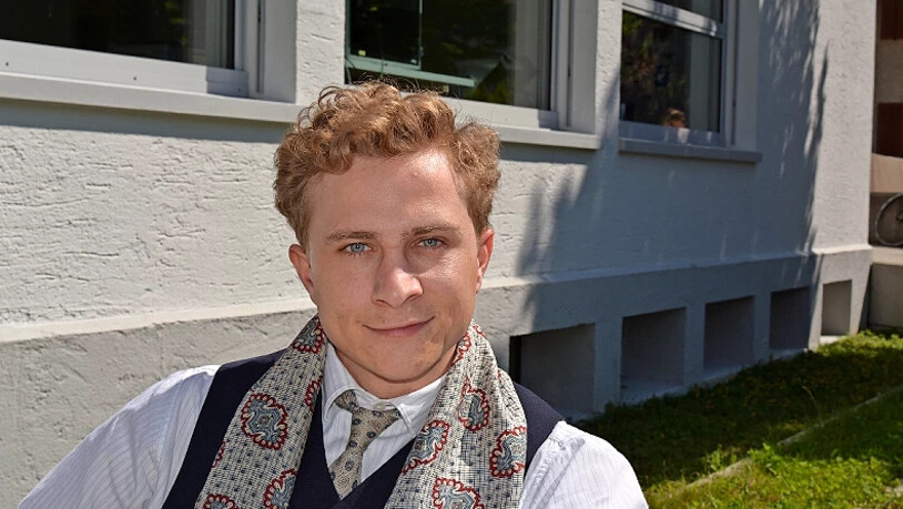 Max Hubacher spielt in der sechsteiligen Serie «Frieden» den Bräutigam der Fabrikantentochter Klara.