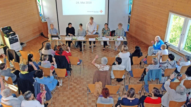 Im Dienst der Allgemeinheit: Das SRK Glarus legt an seiner Versammlung Rechenschaft über das vergangene Jahr ab.