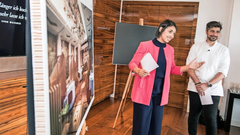 Power-Paar: Während Sven Wassmer die Hotel-Gastronomie neu erfindet, kümmert sich seine Frau Amanda Bulgin um  das Getränkekonzept.