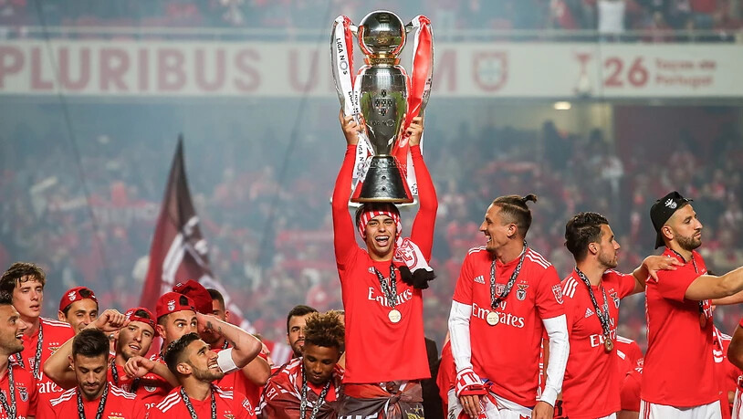 Mit Benfica Lissabon kann João Felix Mitte Mai den Meisterpokal in die Höhe stemmen