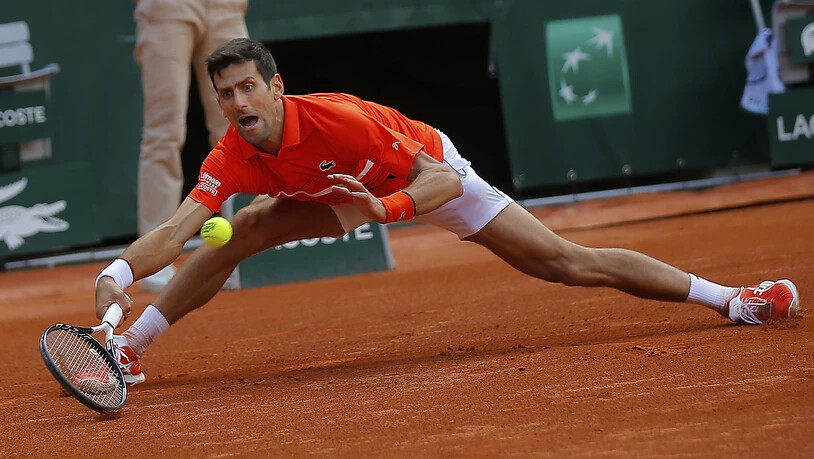 Novak Djokovic bekundete nur im ersten Satz etwas Mühe gegen Zverev
