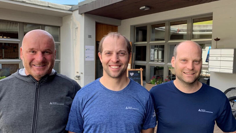 Osi Inglin, Luciano Raimondo und Daniel Wieser (von links) arbeiten künftig am SSGD.
