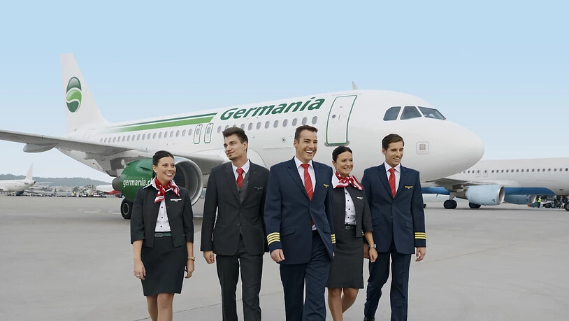 Die Fluggesellschaft Germania war vor ihrer Insolvenz auch in der Schweiz freudig an den Start gegangen. (Archivbild)