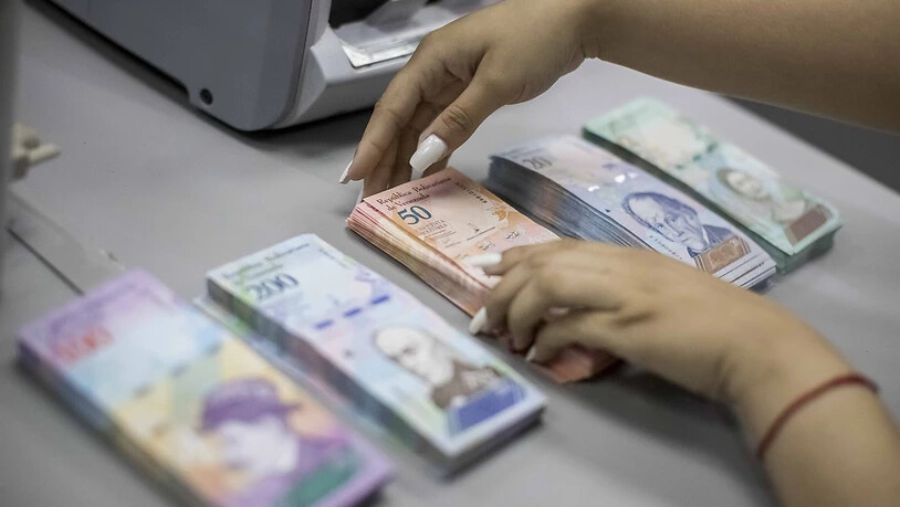 Mega-Inflation: Venezuela muss binnen Jahresfrist schon wieder neue Geldscheine in den Umlauf bringen. (Archivbild)