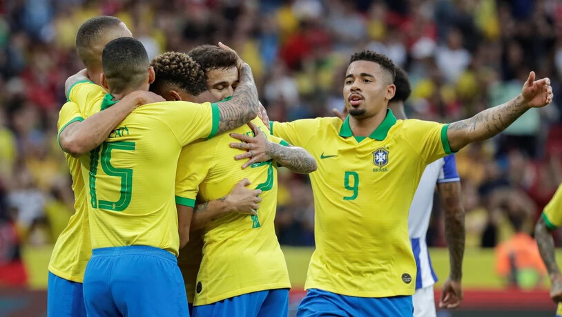 Brasilianischer Torjubel zum Auftakt der Copa America