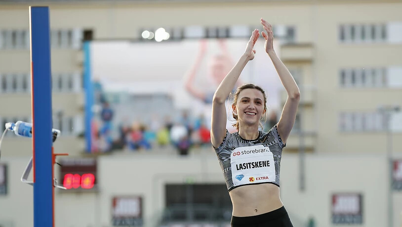 Kam dem Weltrekord schon sehr nahe: die russische Hochspringerin Maria Lasizkene