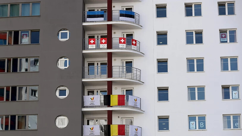 Die Schweizer Flaggen in Minsk hängen schon, Schweizer Medaillen sollen Folgen