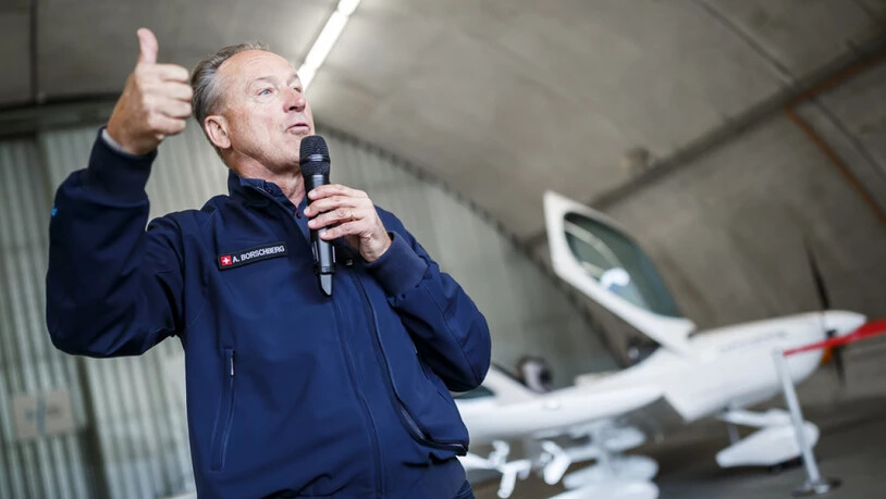 Luftfahrtpionier und Solar-Impulse-Pilot André Borschberg ist überzeugt, dass dem Elektroantrieb die Zukunft in der Luftfahrt gehört.