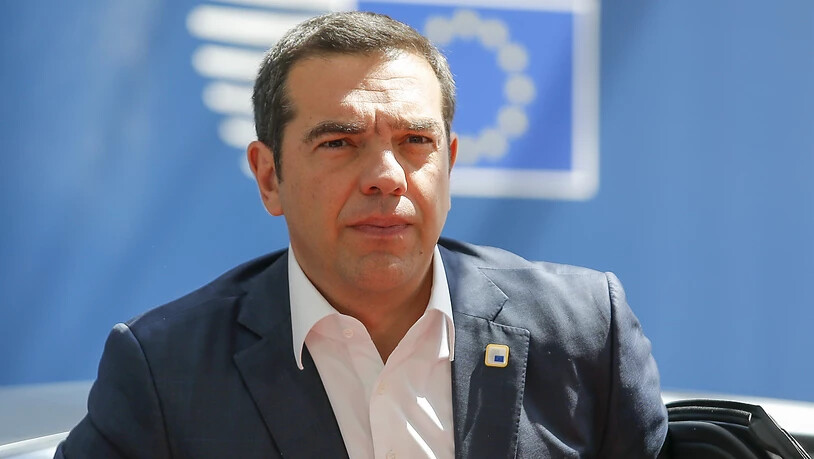 Laut einer Umfrage dürfte es bei der kommenden Wahl in Griechenland zu einem Machtwechsel kommen - Ministerpräsident Alexis Tsipras sinkt laut dem Umfragewerten in der Popularität. (Archivbild)