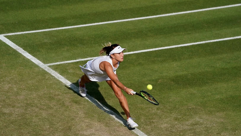 Belinda Bencic fühlt sich auf Platz 18 in Wimbledon sehr wohl