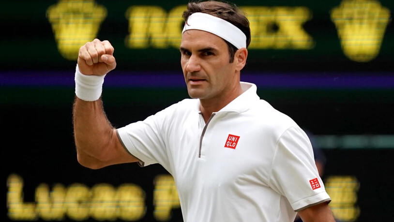 Roger Federer übertrumpfte mit seinem 17. Einzug in die Achtelfinals von Wimbledon Jimmy Connors