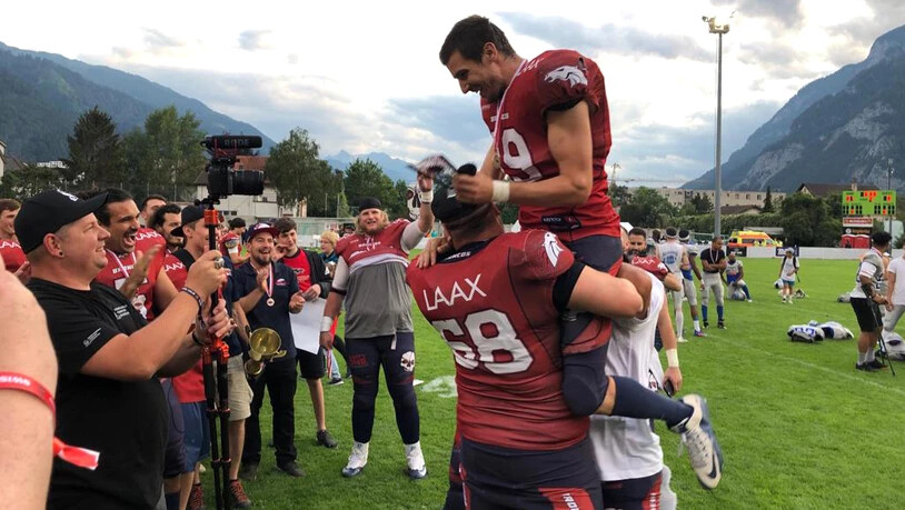 Lukas Lütscher durfte sich nach der Partie als MVP auszeichnen lassen.
