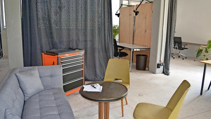 In der Raumstation kann man alleine konzentriert arbeiten oder gemütlich zusammen neue Ideen entwickeln.