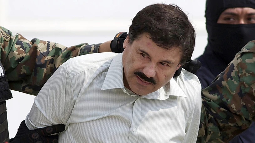 Der mexikanische Drogenboss Joaquín "El Chapo" Guzmán muss lebenslang ins Gefängnis. (Archivbild)