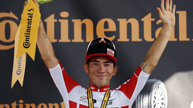 Das Strahlen eines Sieger: Der Australier Caleb Ewan feierte in Toulouse seinen ersten Etappensieg im Rahmen der Tour de France
