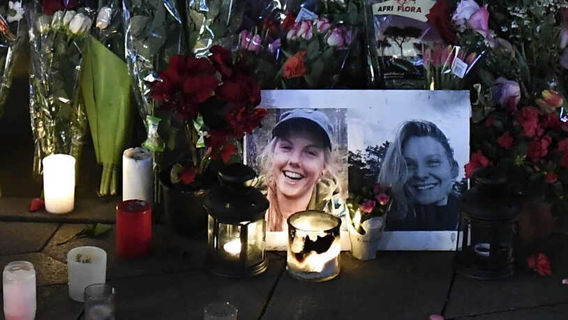 Die Bilder der zwei in Marokko ermordeten Frauen anlässlich einer Gedenkveranstaltung Ende Dezember in Kopenhagen. Die drei Haupttäter wurden am Donnerstag zum Tod verurteilt. Ein Schweizer Mittäter erhielt 20 Jahre Haft.