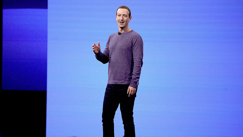 Gute Geschäftszahlen trotz Milliarden-Strafe: Facebook-CEO Mark Zuckerberg. (Archivbild)