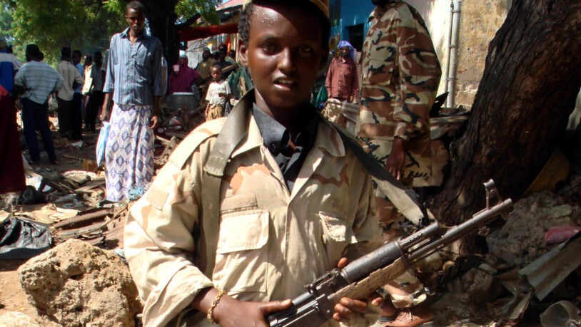 Laut Uno-Angaben wurden mehr als 7000 Kinder 2018 weltweit als Kindersoldaten rekrutiert, vor allem in Somalia, Nigeria und Syrien. (Archiv)