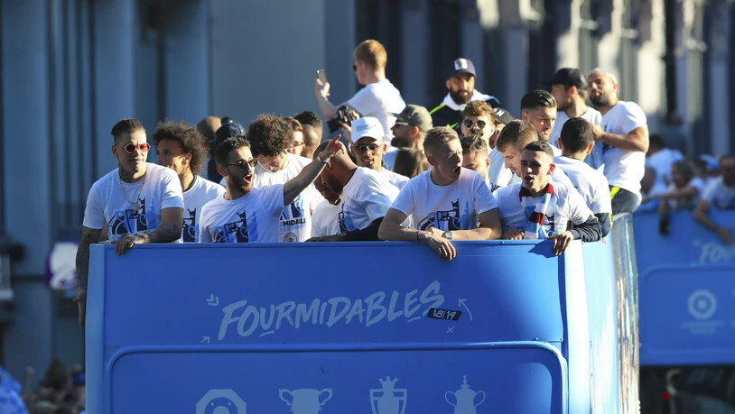Manchester City hofft auf die dritte Meister-Parade in Serie
