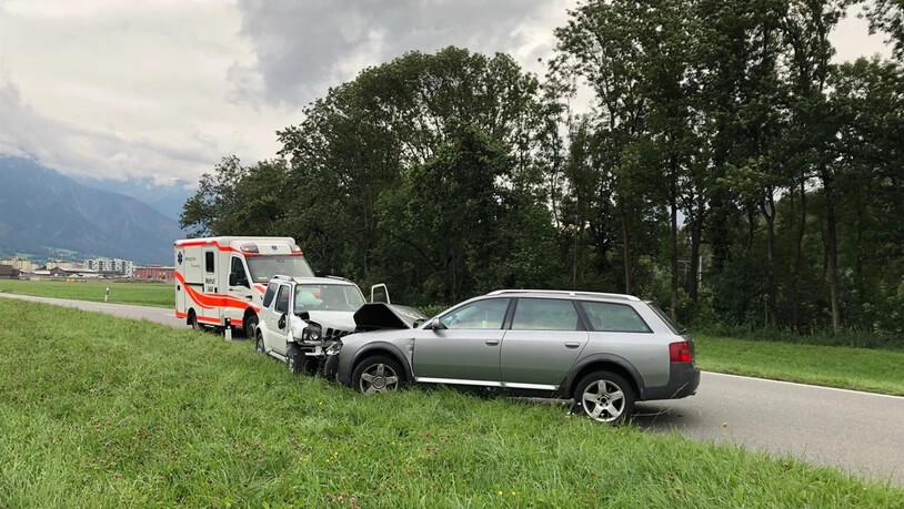 Der Unfall erreignete sich zwischen Maienfeld und Landquart.