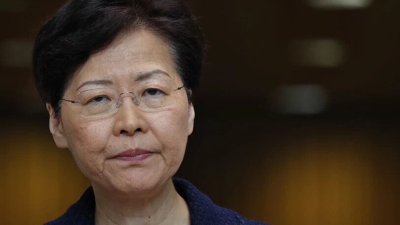 Hongkongs Regierungschefin Carrie Lam hat am Dienstag eine Dienstag eine "Plattform zum Dialog" angekündigt.