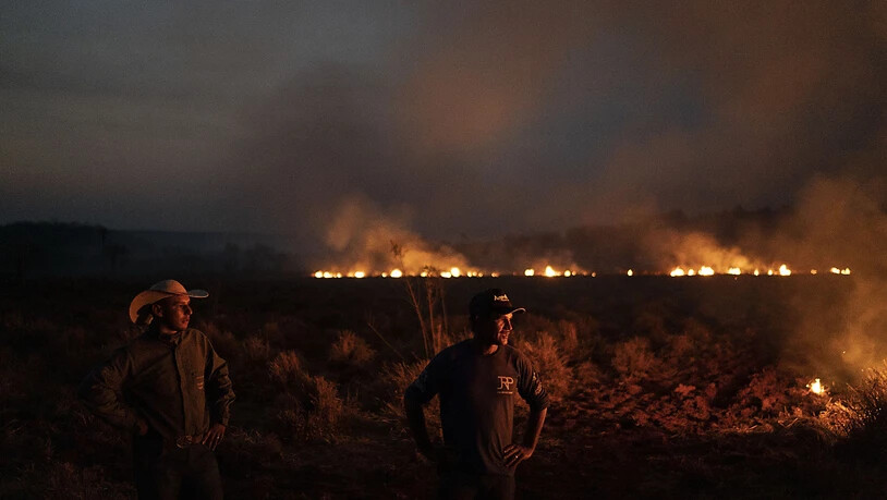 Die Feuer im brasilianischen Bundesstaat Mato Grosso sind noch nicht unter Kontrolle.