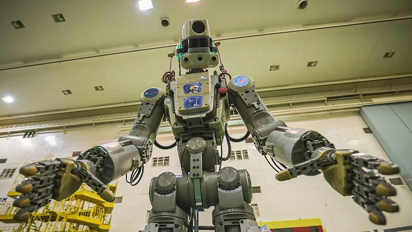 Weltraum-Roboter Fedor hat alle Arbeiten nach Plan erledigt. (Archivbild)