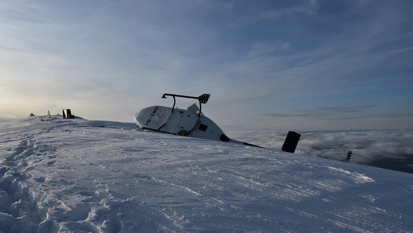 Beim Landemanöver geriet der Helikopter ausser Kontrolle.