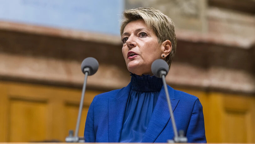 Die E-ID bleibt umstritten: Justizministerin Karin Keller-Sutter warb im Nationalrat erfolglos für Kompromisse.