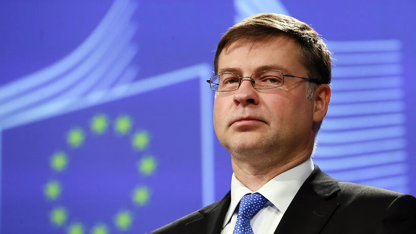 Der Christdemokrat Valdis Dombrovskis wird in der EU für Wirtschaft und Soziales zuständig. (Archivbild)