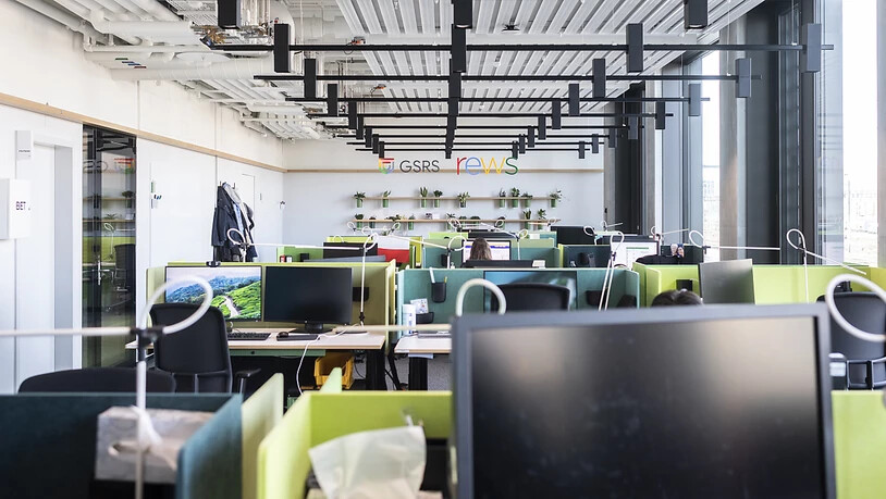 Im neuen Hauptgebäude von Google Schweiz an der Europaallee in Zürich hat es Platz für rund 400 Angestellte.