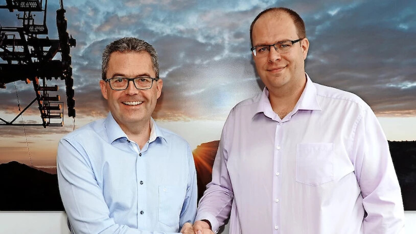 Patrick Inauen (rechts) übernimmt die Leitung der Inauen-Schätti AG.