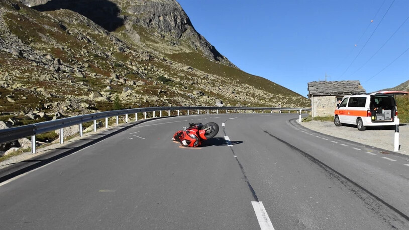 Der Unfall geschah auf dem Julierpass.