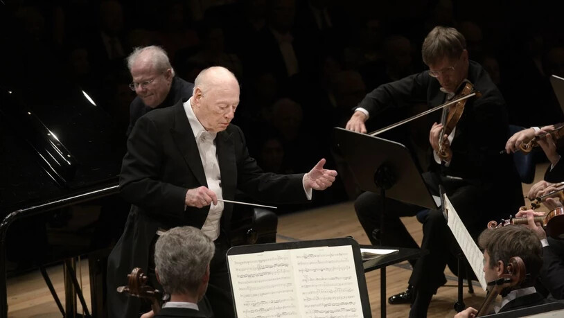 Zum Abschiedskonzert von Dirigent Bernard Haitink spielten die Wiener Philharmoniker am Lucerne Festival.